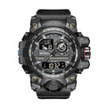 Men's Watches Sports Outdoor Waterproof Military Watch Date Multi Function Tactics LED Face Alarm Stopwatch for Men 3133