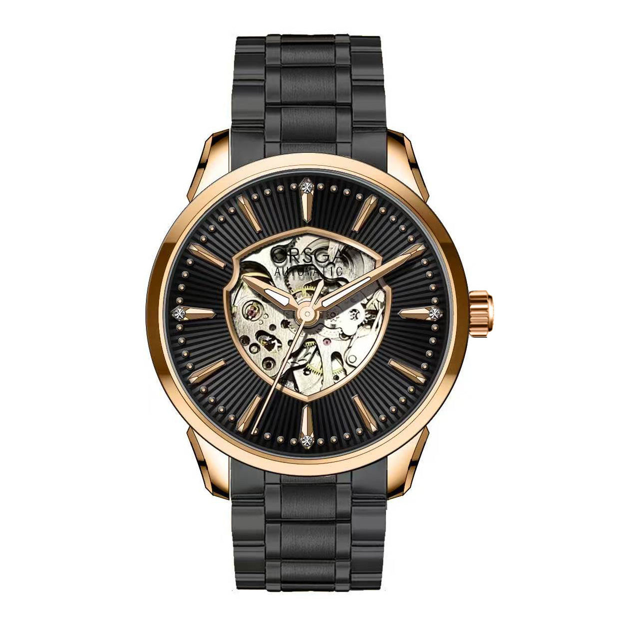 Mens Watches Waterproof Stainless Steel Adjustable Bracelet Watch Quartz Analog Watch for Men Fashion Business Classic Mens's Wrist watch's Casual Watches