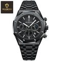 Mechanical Mens Watches Fashion Automatic Male Clock Blue Stainless Steel Waterproof Business Skeleton Watch…